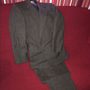 Hickey Freeman Charcoal suit